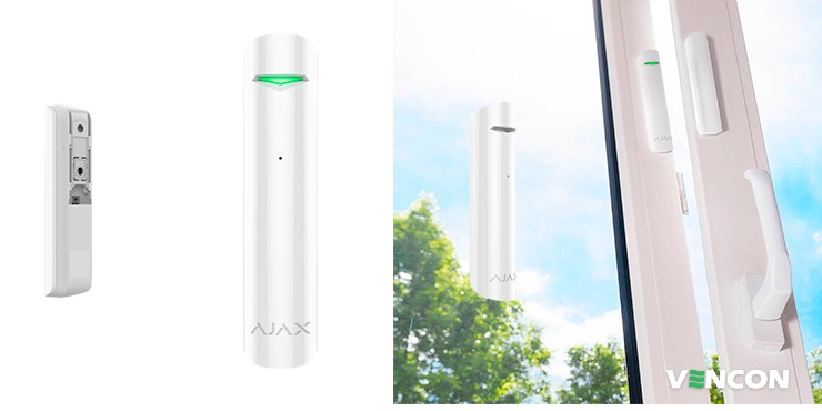 Ajax GlassProtect White рейтинг датчиков разбития стекла