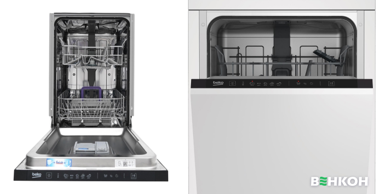 Beko DIS35021 - надежная модель в рейтинге посудомоечных машин