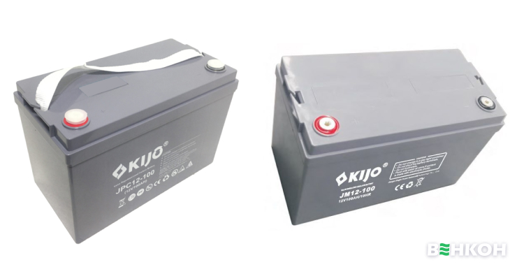 KIJO JM12-100 12V 100Аг 12V 100Ah 1200Wh - у рейтингу кращих акумуляторних батарей