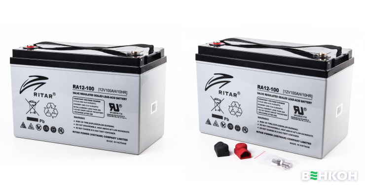 У рейтингу акумуляторних батарей краща модель - Ritar RA12-100