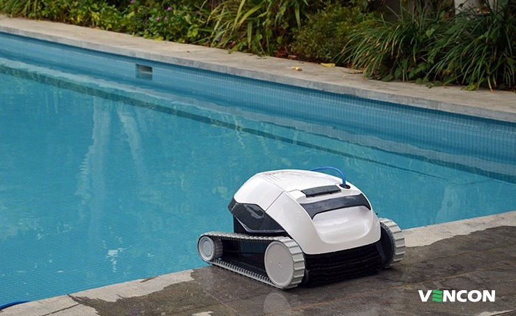 Робот легко справляется с любыми загрязнениями