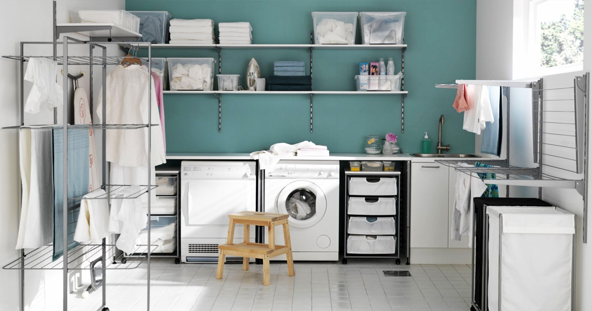 Сучасна пральна кімната: вимоги, особливості, облаштування