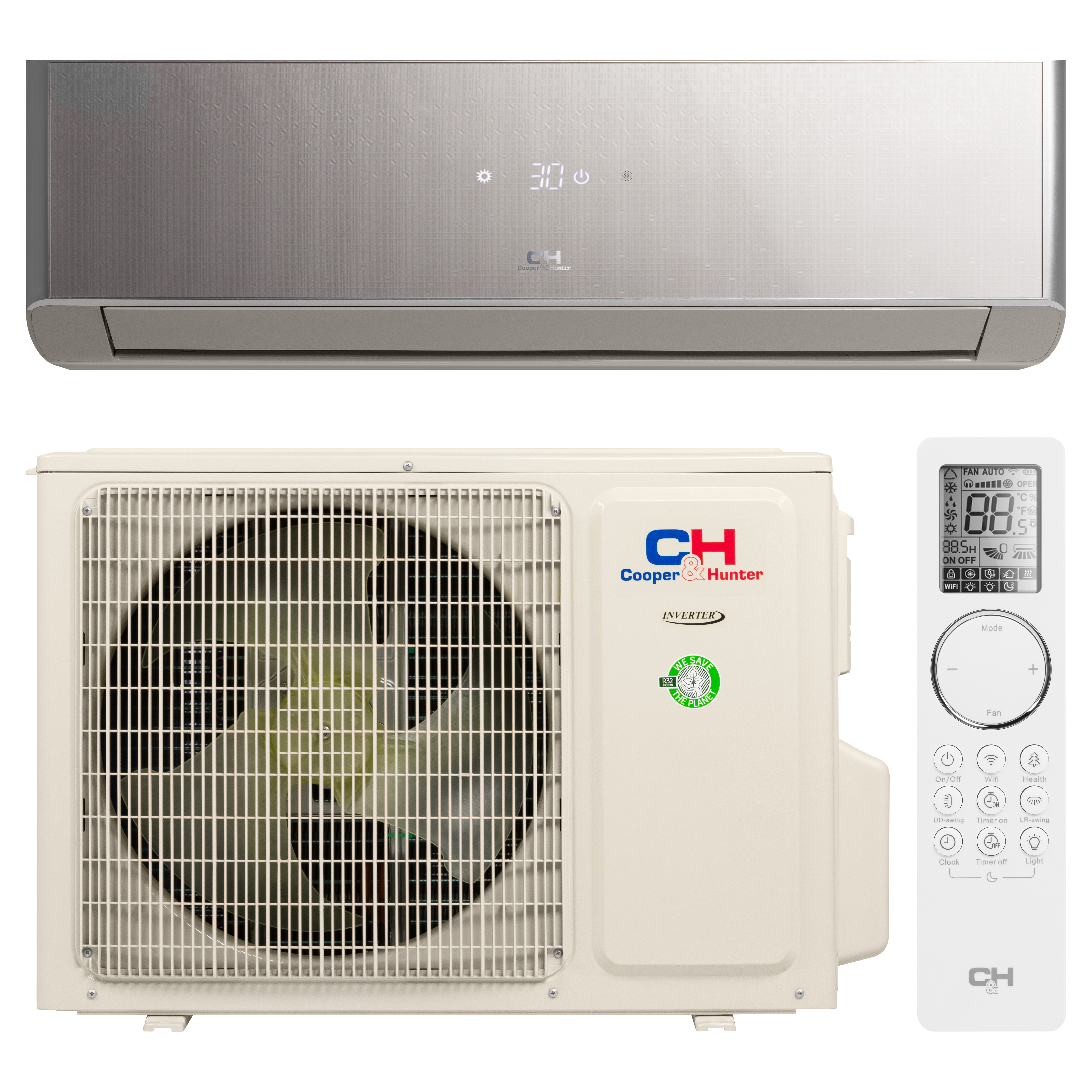 Кондиціонер Cooper&Hunter інверторний Cooper&Hunter Supreme CH-S12FTXAM2S-SC