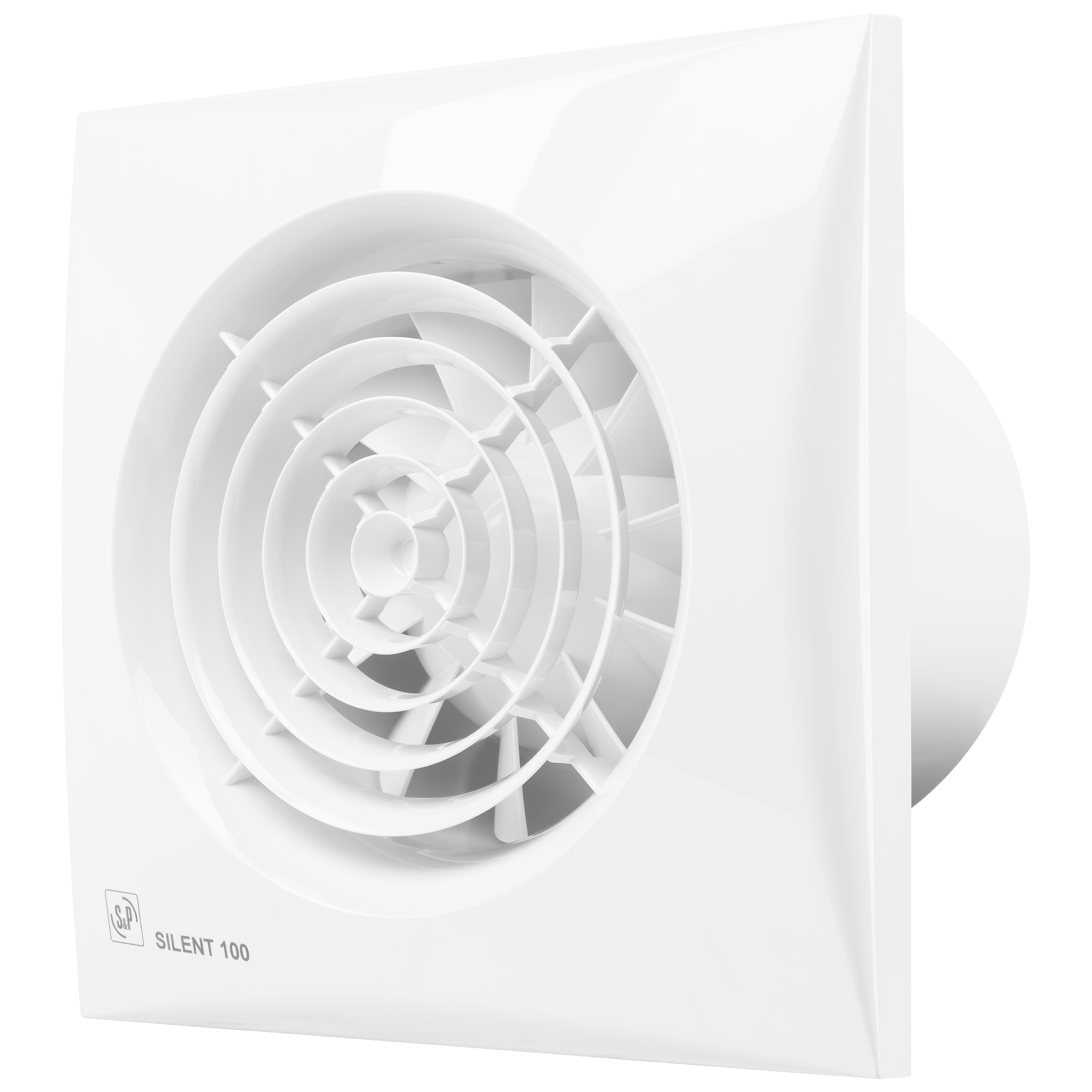 Белый вытяжной вентилятор Soler&Palau Silent-100 CZ (5210400700)