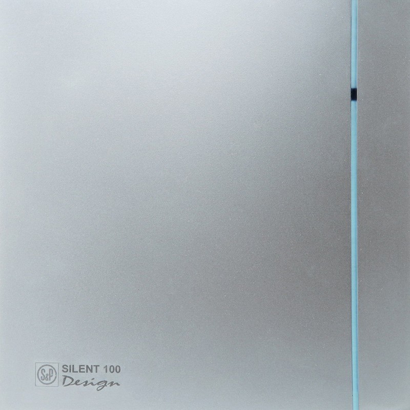 Витяжний вентилятор Soler&Palau Silent-100 CZ Silver Design (5210602600) в інтернет-магазині, головне фото