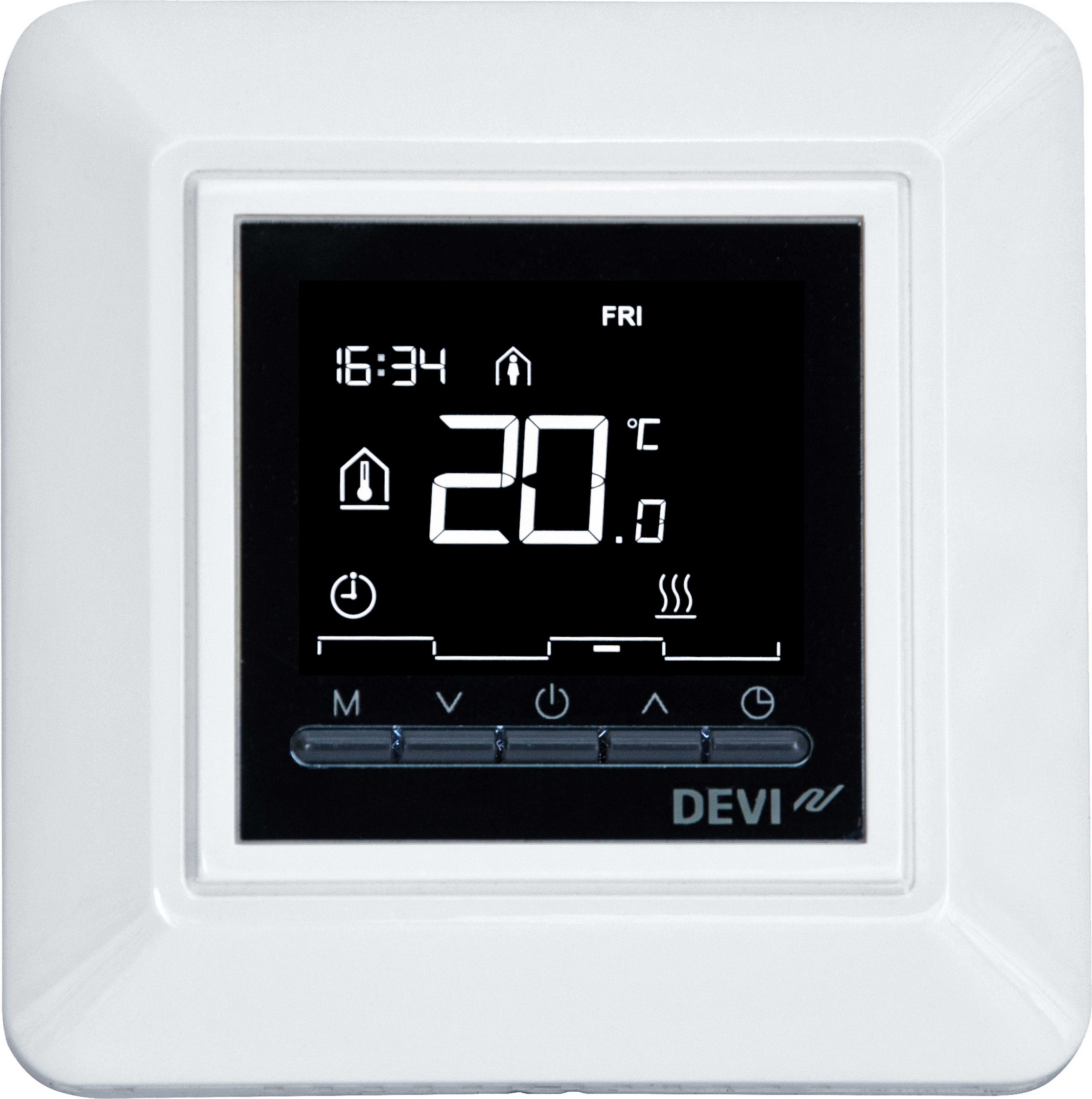 Купить электронный терморегулятор DEVI Devireg Opti (140F1055) в Киеве