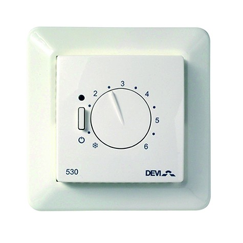 Терморегулятор для теплої підлоги Devi DEVIreg 530