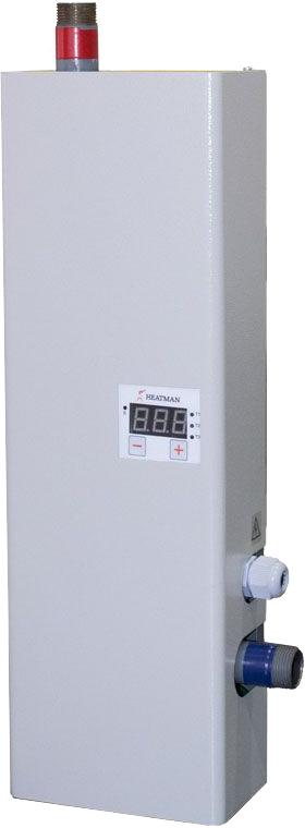 Характеристики електрокотел heatman однофазний на 220 вольт Heatman Light 6 кВт/220 (HTM201503)