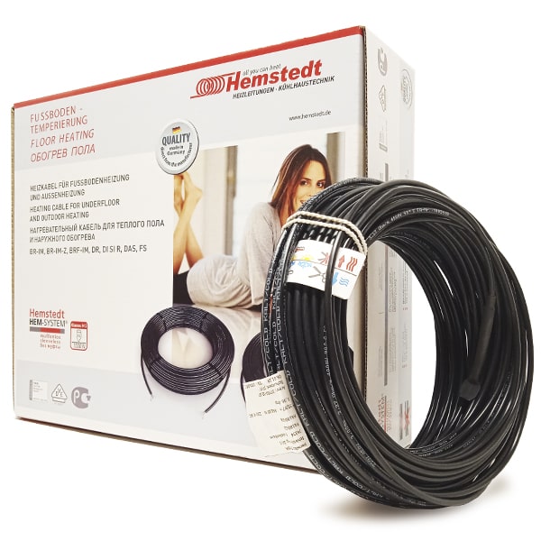 Гріючий кабель для теплої підлоги Hemstedt DR 675W