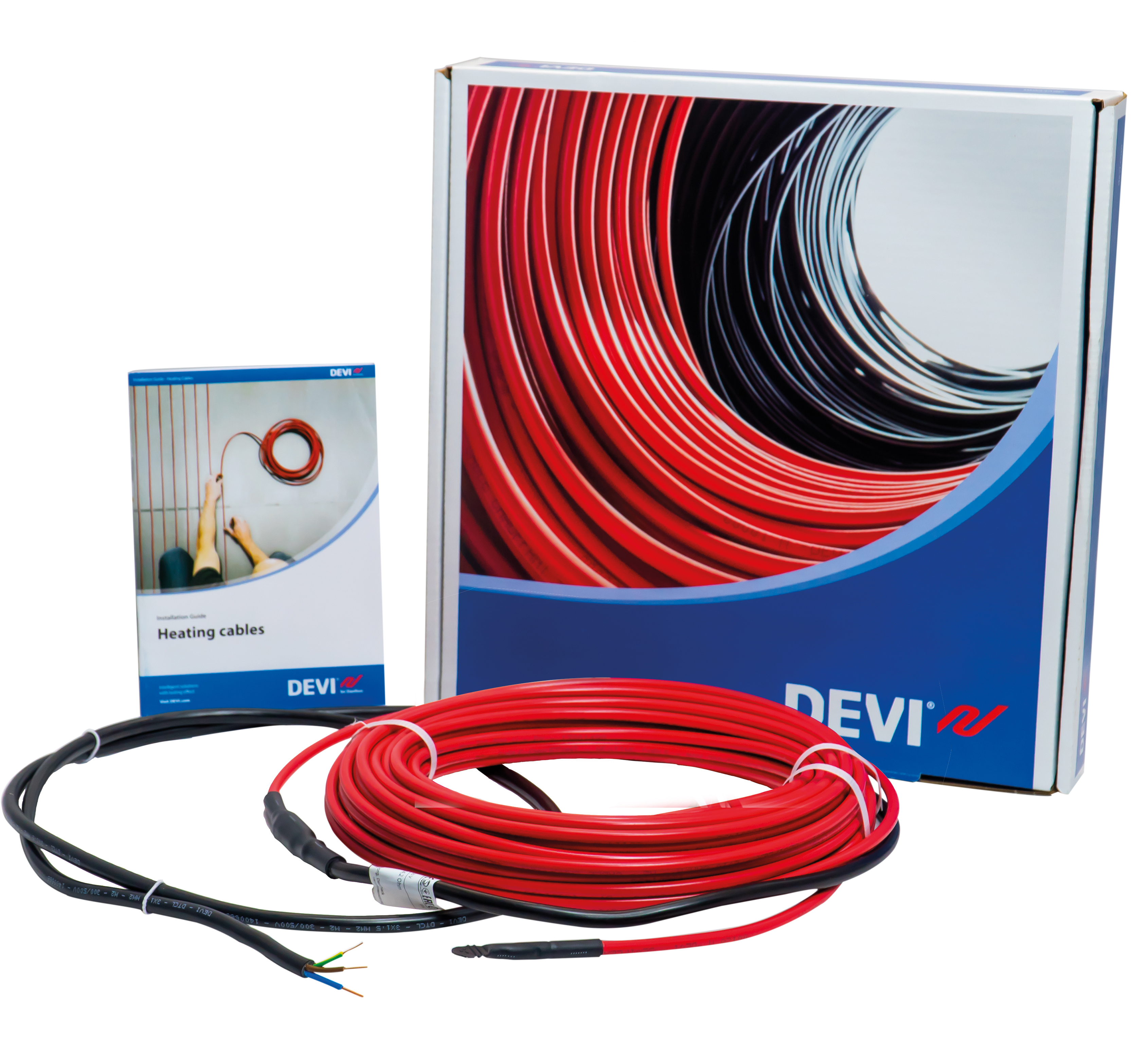 Цена греющий кабель для теплого пола Devi DEVIFlex 18T 22м (140F1238) в Киеве