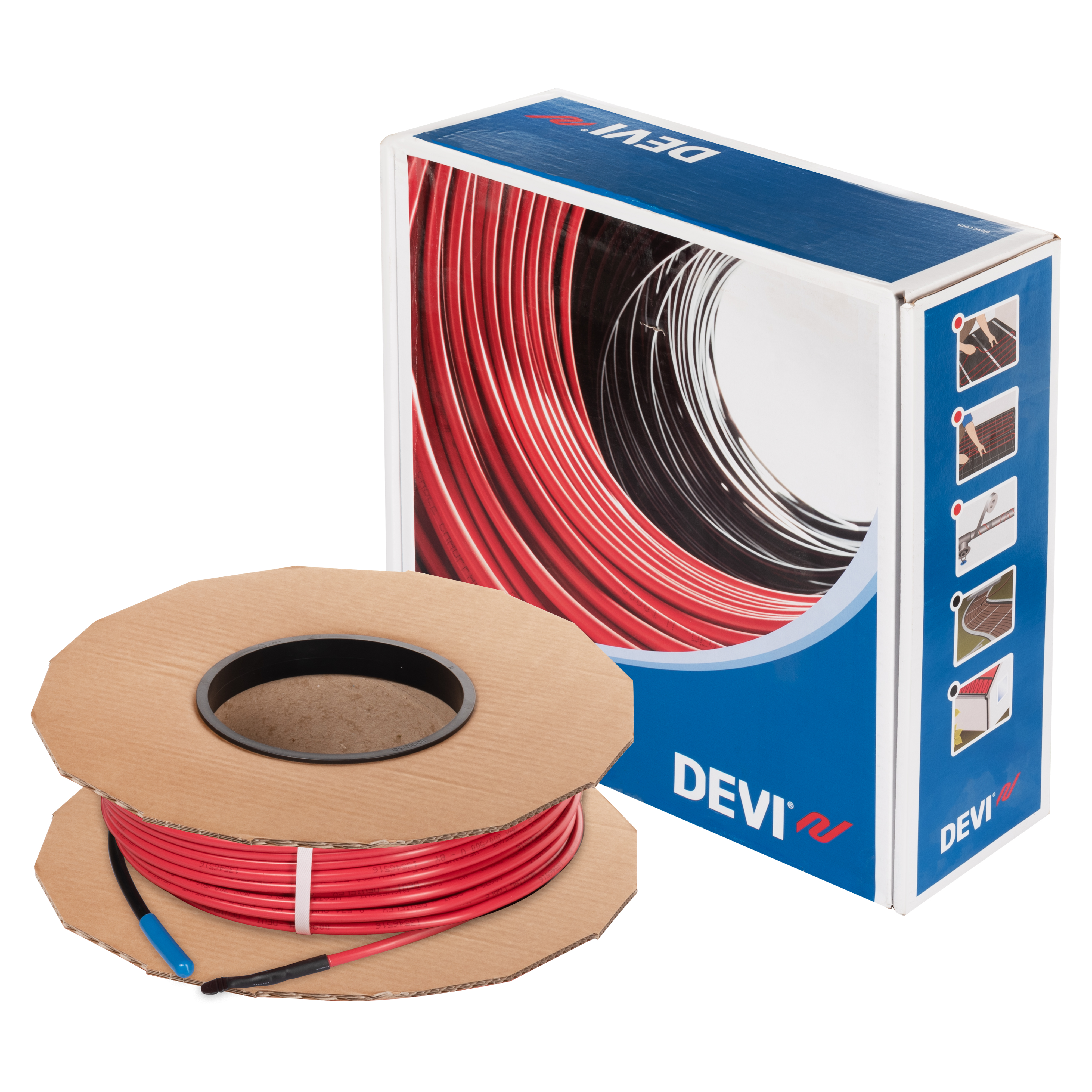 Характеристики гріючий кабель для теплої підлоги Devi DEVIFlex 18T 74м (140F1246)