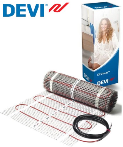 Нагрівальний мат Devi для теплої підлоги Devi DEVIComfort 100T 2.5м2 (83030508)