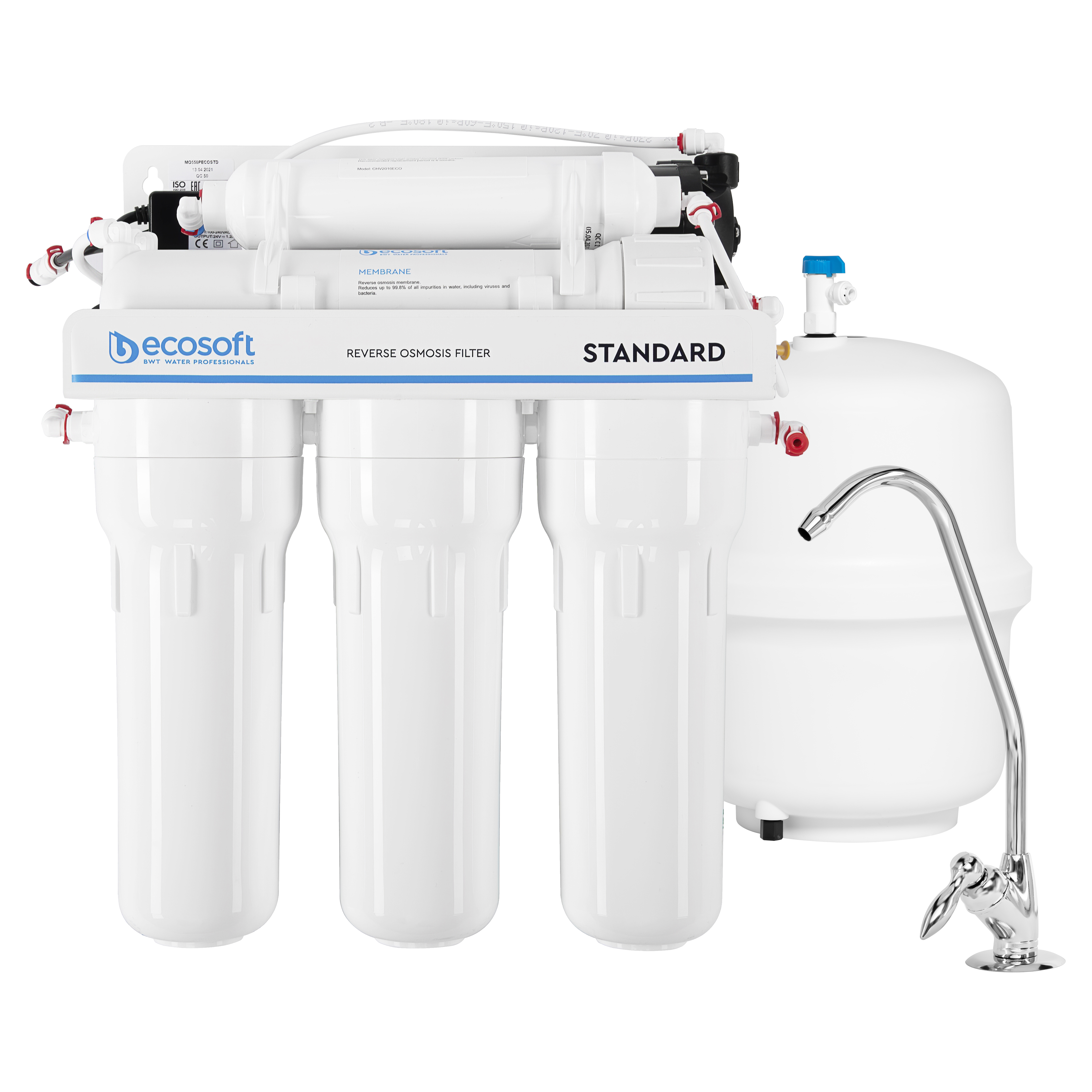 Інструкція фільтр для води Ecosoft Standard MO550PECOSTD з помпою