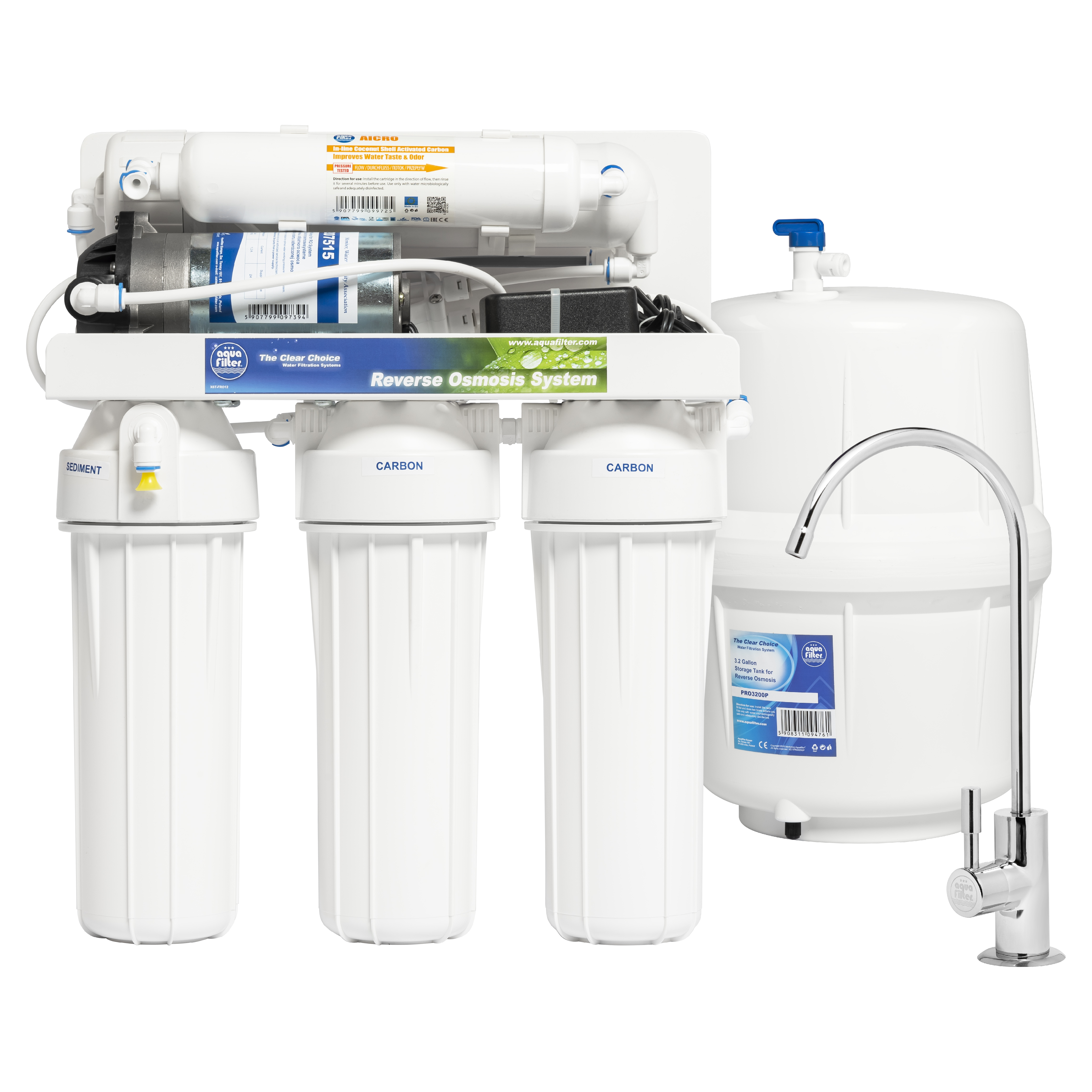 Інструкція фільтр для очищення води в будинку Aquafilter RP55145616