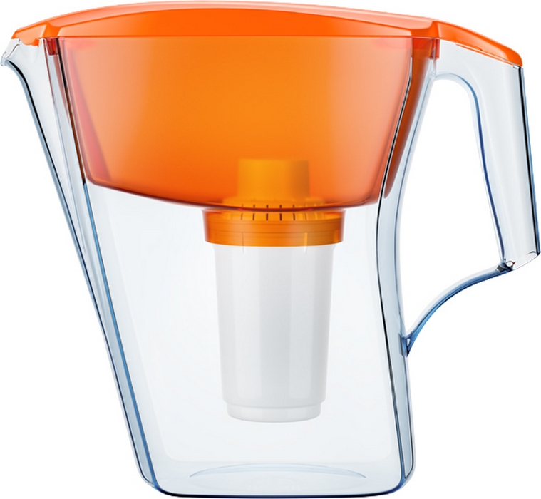 Фильтр кувшин для воды Aquaphor Лаки Оранжевый