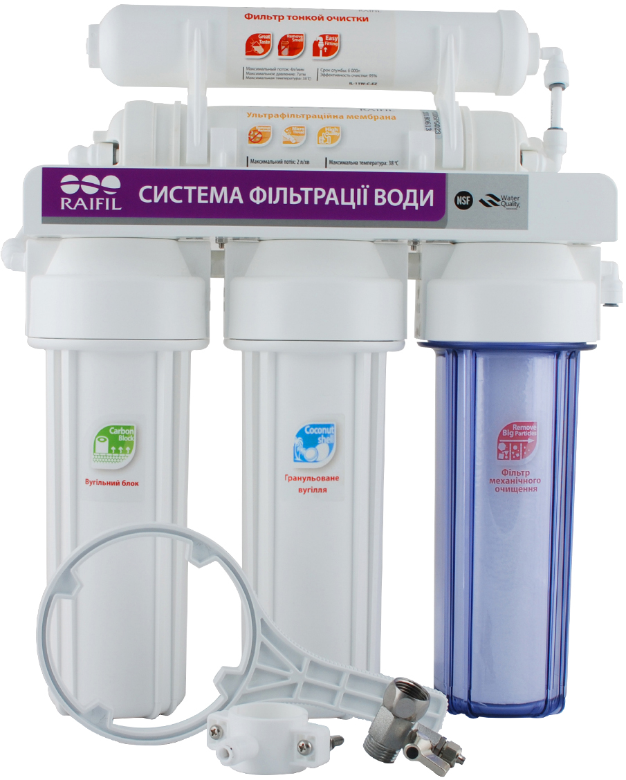 Фильтр для воды с минерализацией Raifil Novo 5 (PU905W5-WF14-PR-EZ)