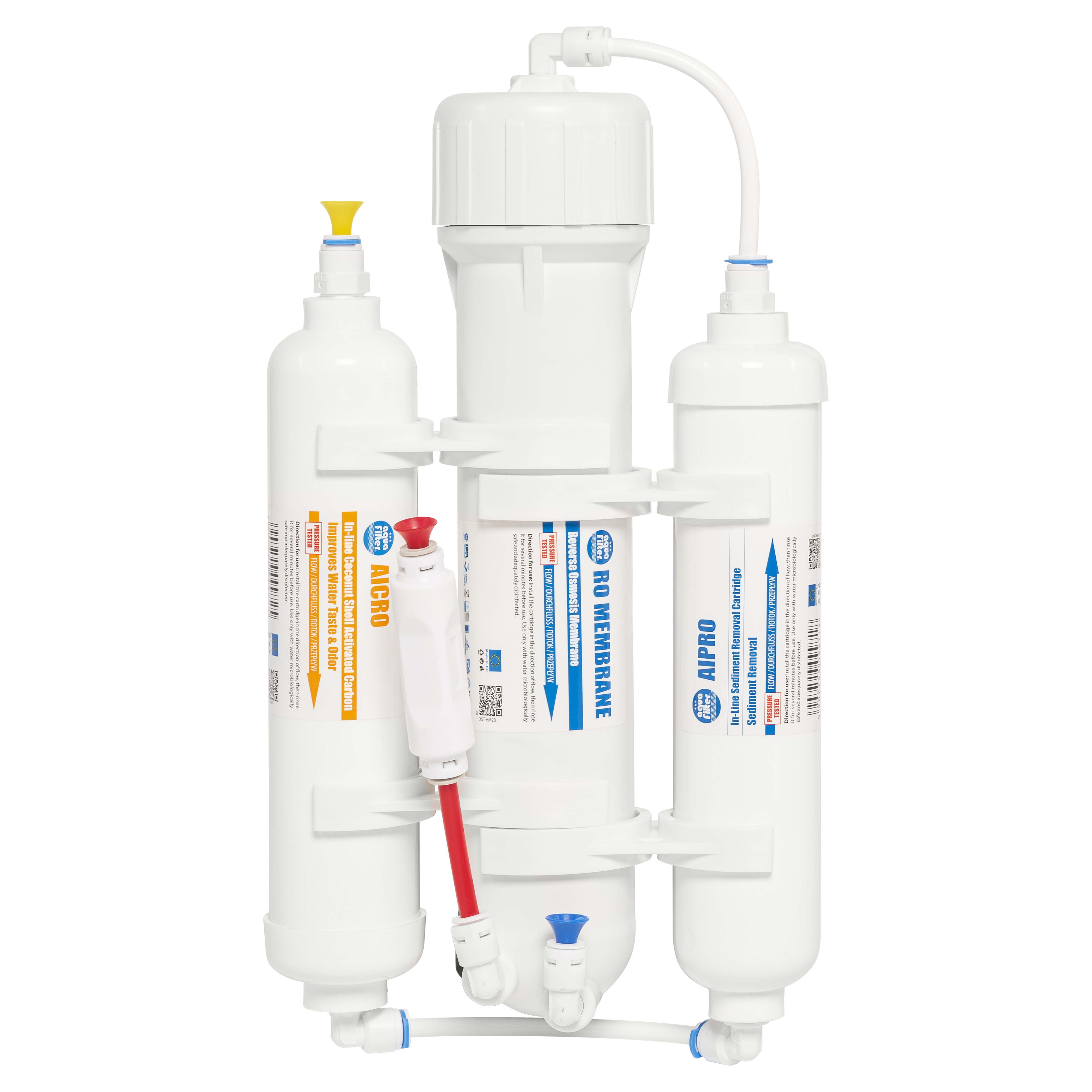 Купить трехступенчатый фильтр для воды Aquafilter RX-AFRO3-AQ для акваристики в Киеве