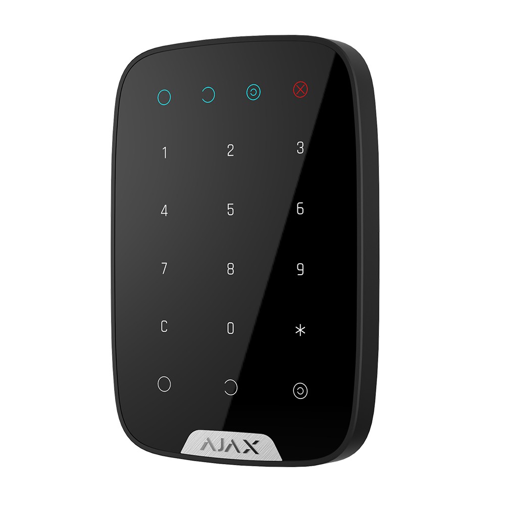 в продажу Бездротова сенсорна клавіатура Ajax KeyPad Black - фото 3