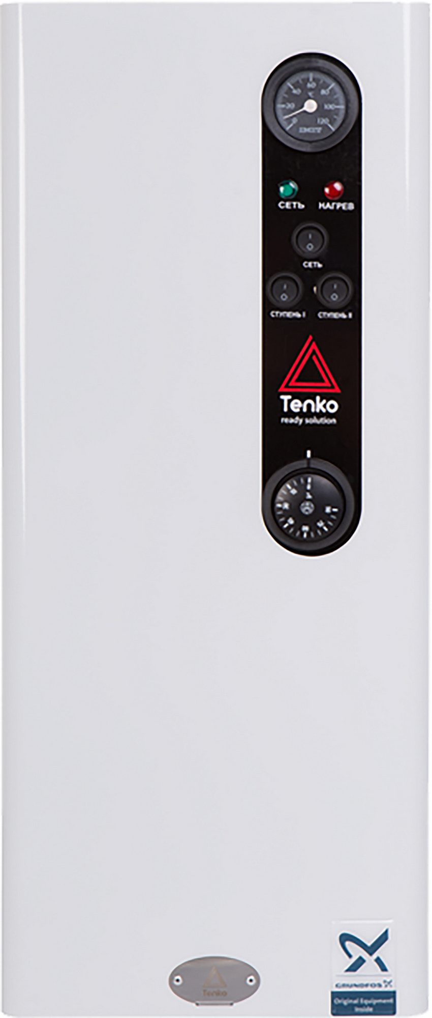 Электрокотел Tenko 7.5 кВт Tenko Стандарт Grundfos 7,5 220