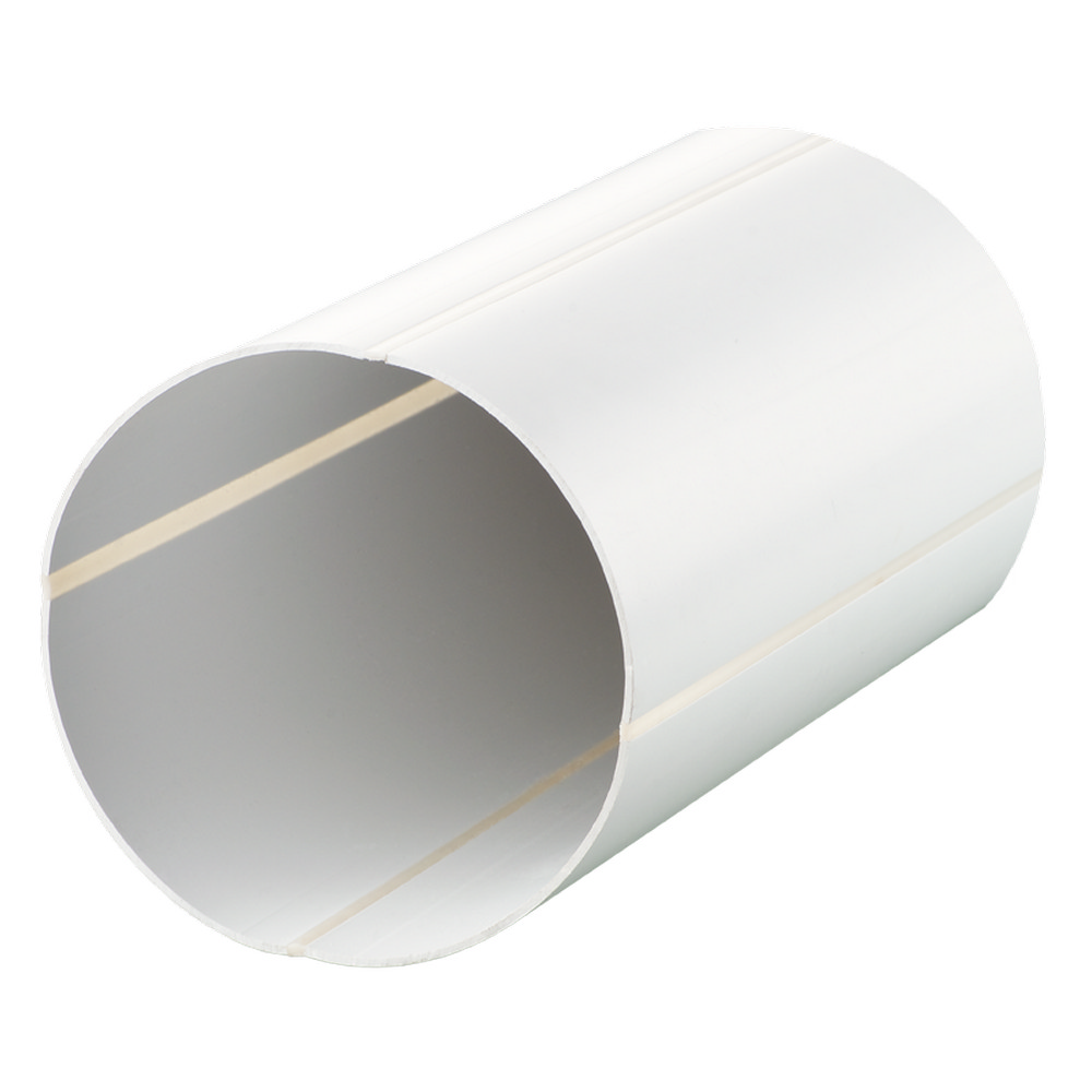 Вентиляционная труба пластиковая 100 мм Вентс Пластивент 10035-1, (d100, 0.35м)