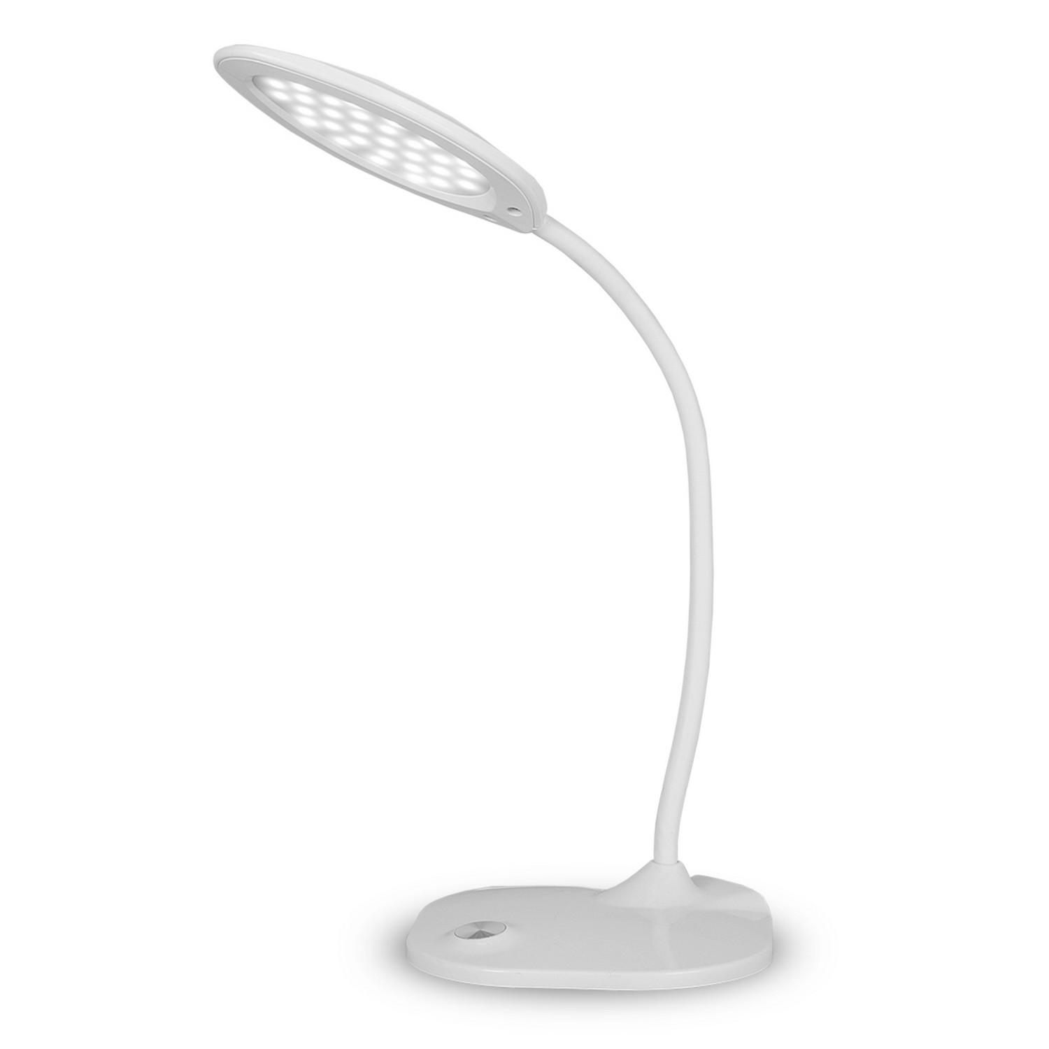Світильник Eurolamp LED настольный металлический + скло в стилі хайтек 5W 5300-5700K білий ціна 699.04 грн - фотографія 2
