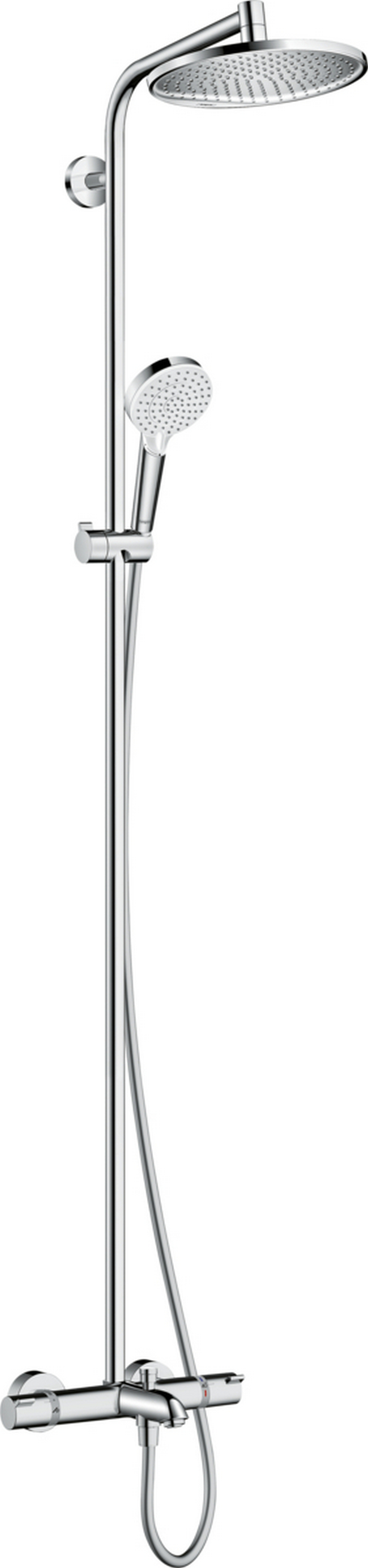 Характеристики душова система Hansgrohe Crometta S 240 Showerpipe 27320000