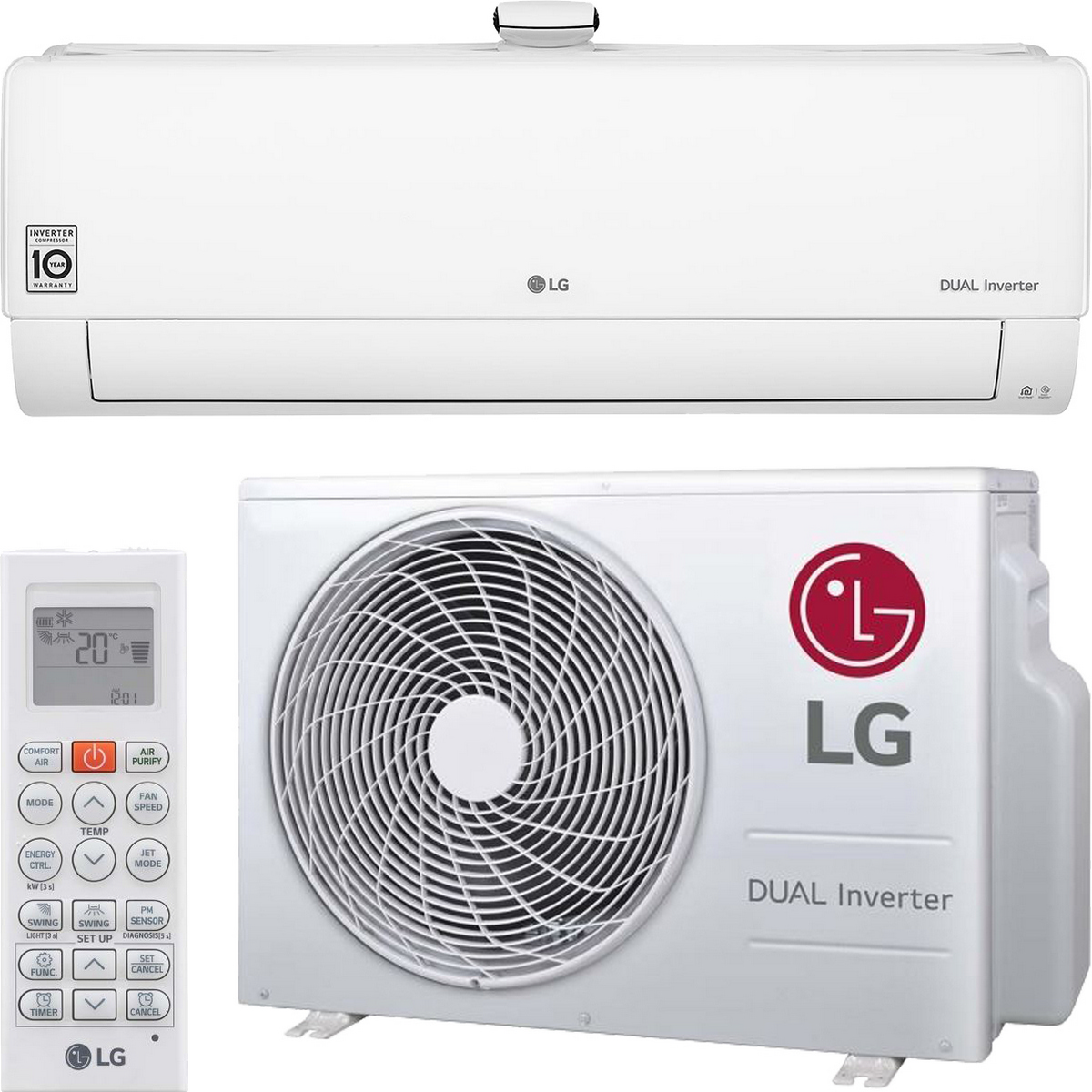 LG AP09RT з очищувачем повітря