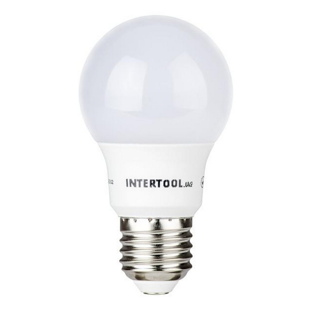 Світлодіодна лампа форма груша Intertool LL-0003 LED 7Вт, E27, 220В,