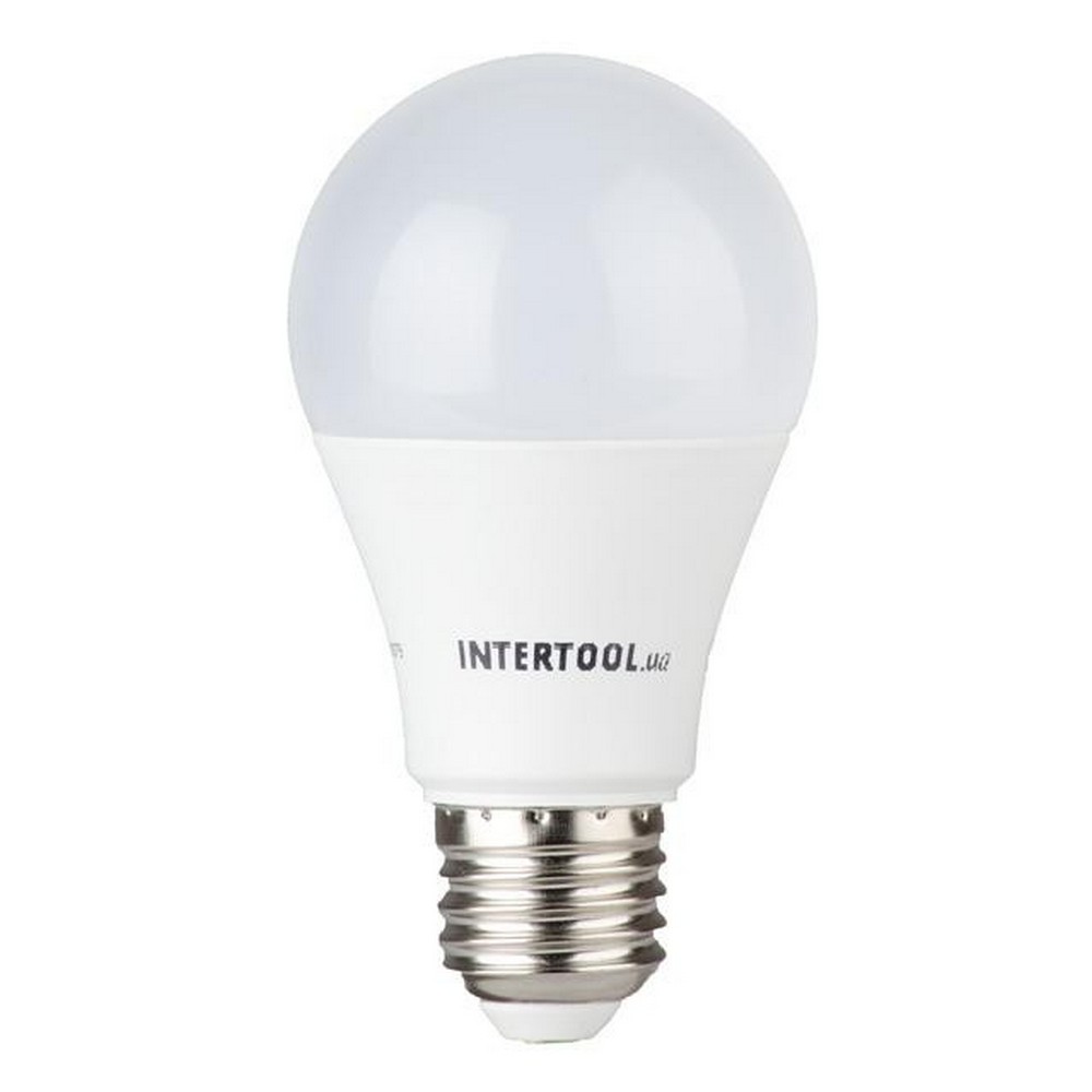 Характеристики светодиодная лампа intertool 220 вольт Intertool LL-0015 LED 12Вт, E27, 220В,