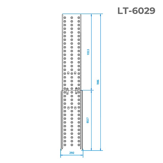 Intertool LT-6029 Габаритні розміри