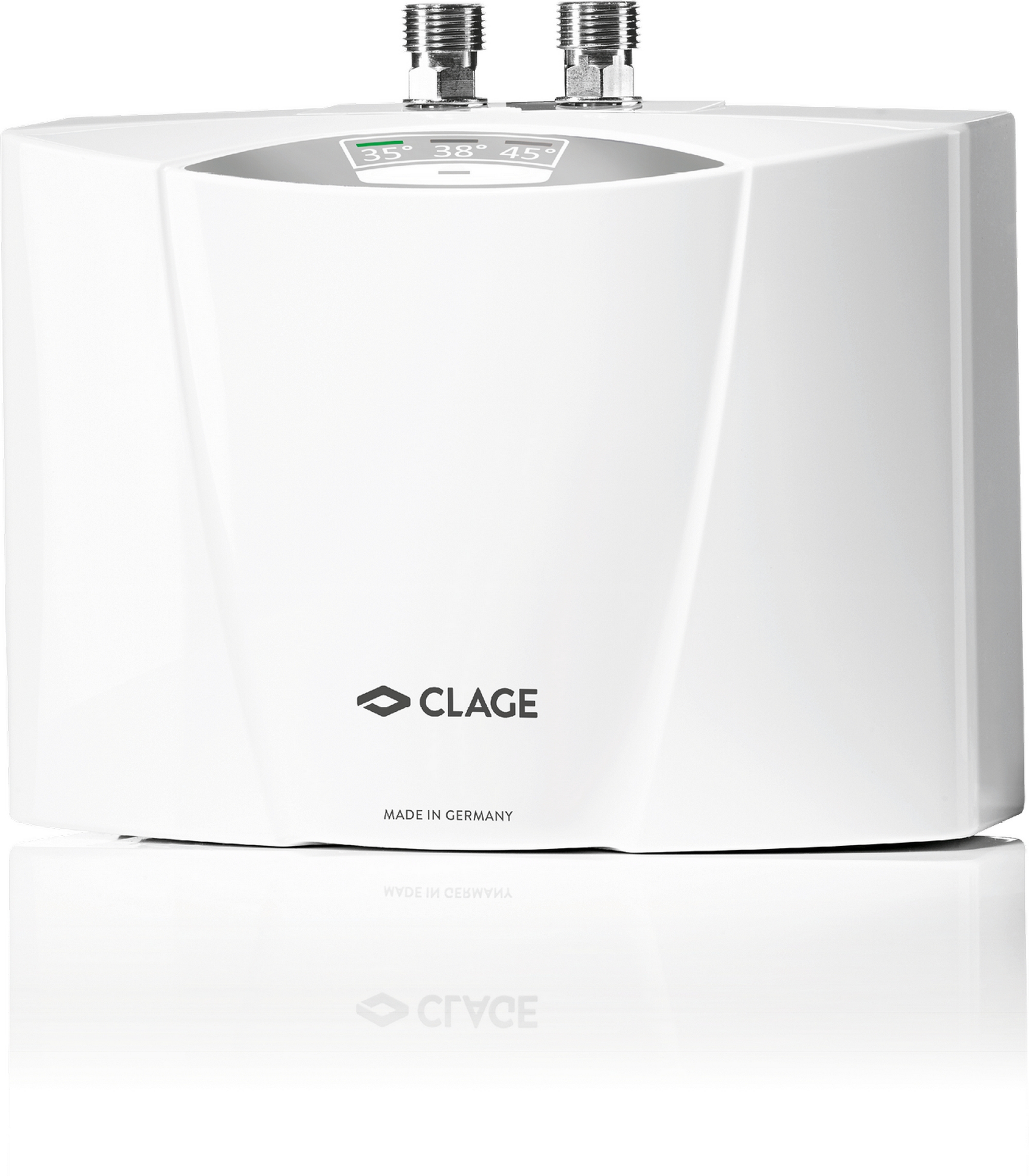 Проточный водонагреватель мощностью 3.5 киловатт Clage MCX 3