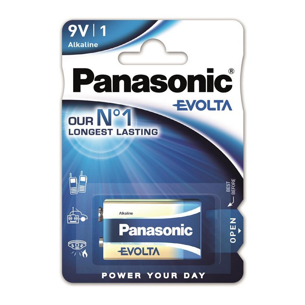 Panasonic Evolta 6LR61 [BLI 1 Alkaline]