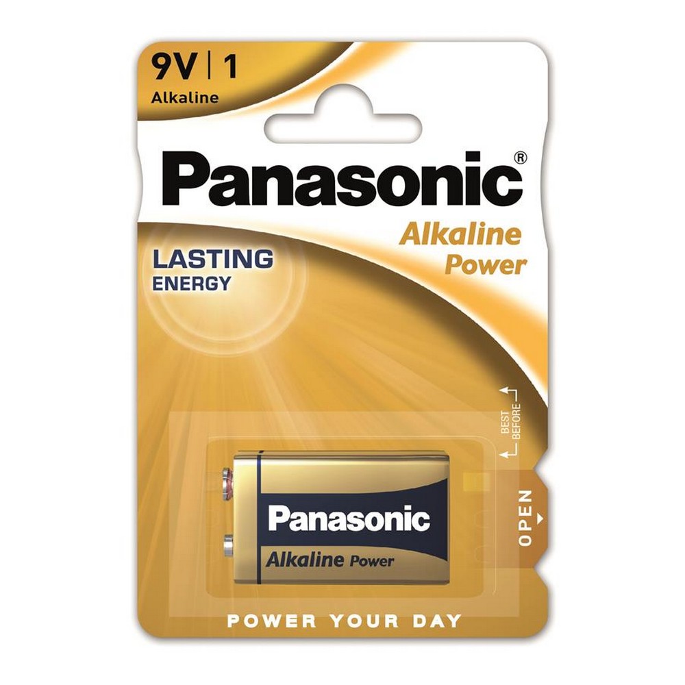 Panasonic Alkaline Power 6LF22 BLI 1 Alkaline