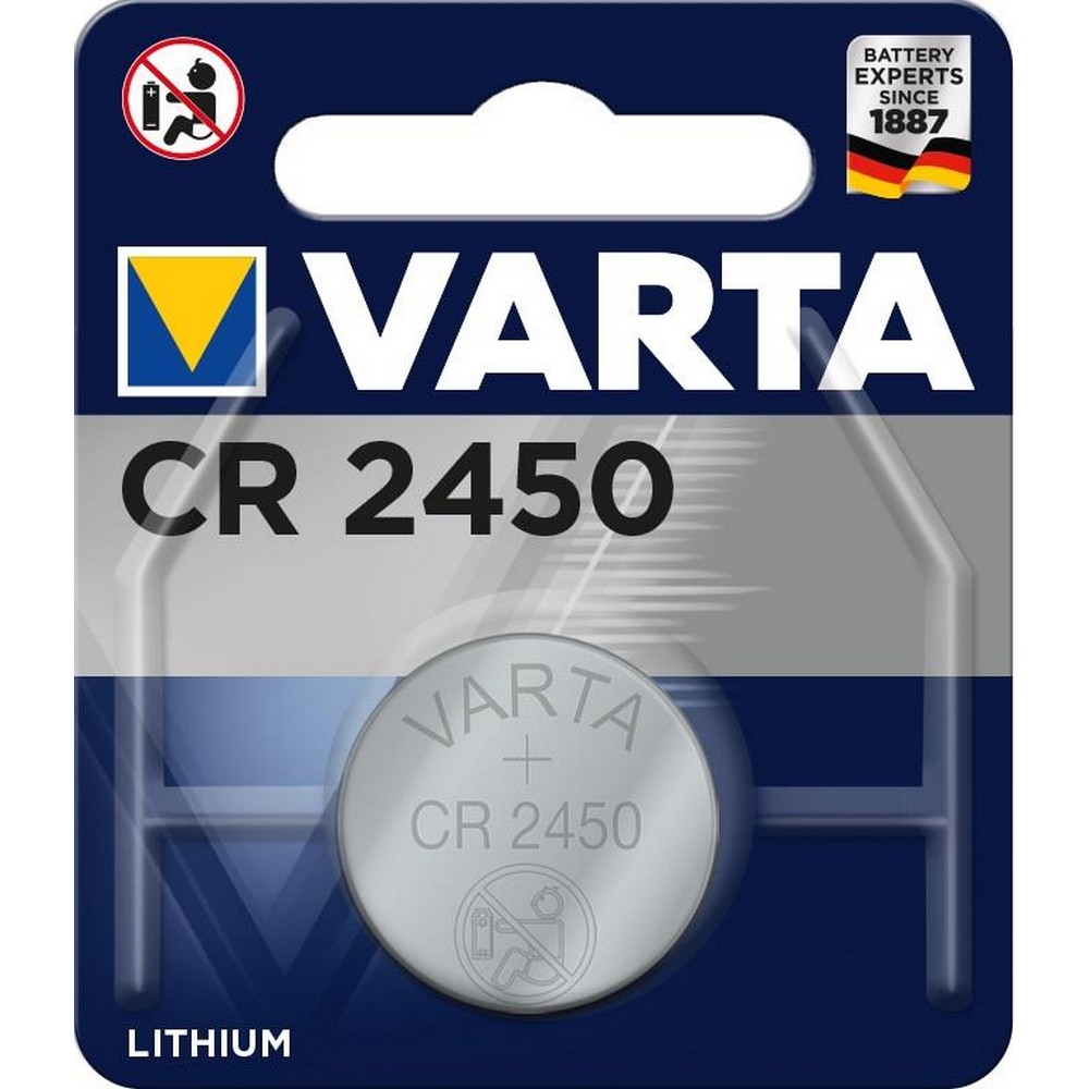 Характеристики батарейки типу cr2450 Varta CR 2450 [BLI 1 Lithium]