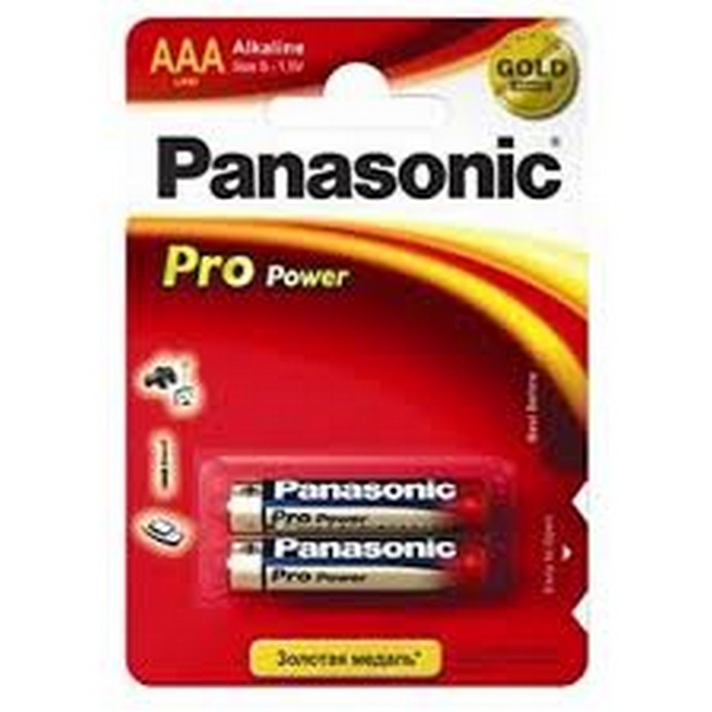 Батарейка Panasonic Pro Power AAA [BLI 2 Alkaline] в інтернет-магазині, головне фото