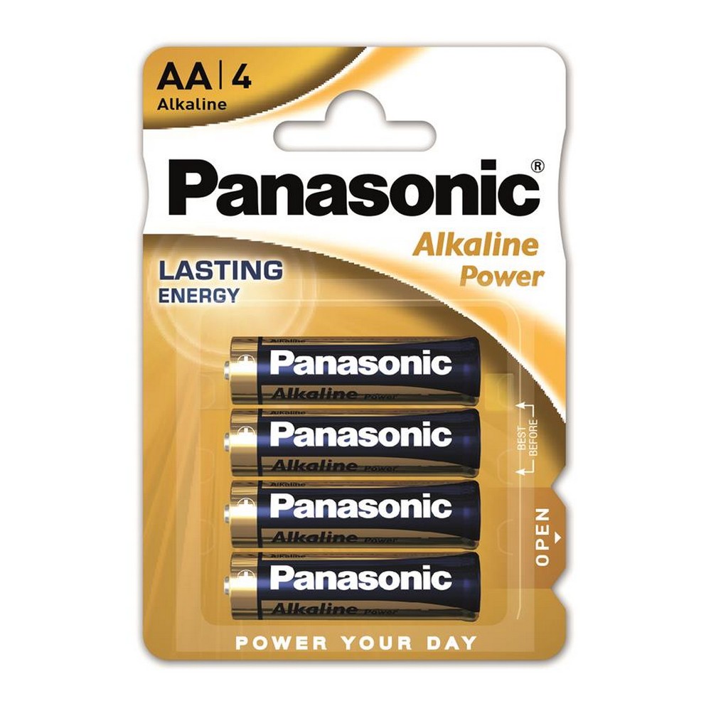 Батарейки типа АА Panasonic Alkaline Power AA [BLI 4]