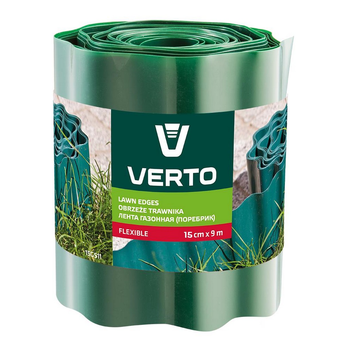 Інструкція стрічка газонна Verto 15G511