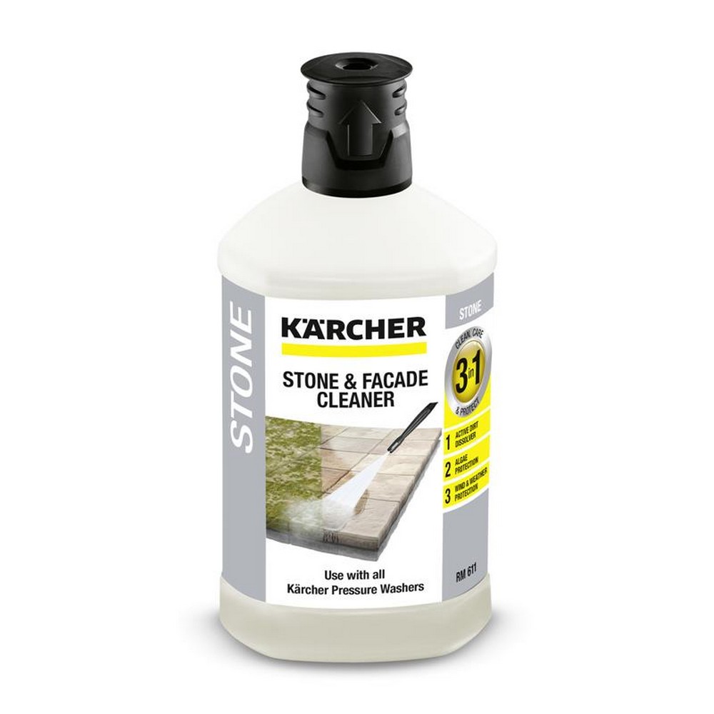 Средство для чистки камня 3-в-1 Karcher Plug-n-Clean, 1 л (6.295-765.0) в интернет-магазине, главное фото