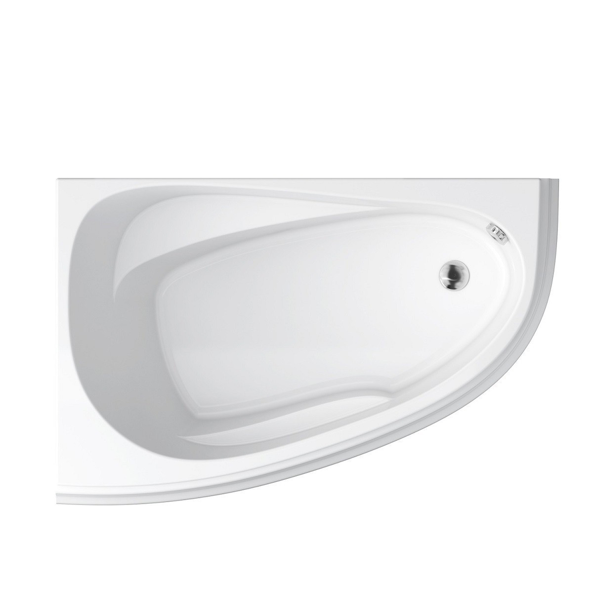Характеристики ванна со сливом справа Cersanit Joanna New 150*95 левая