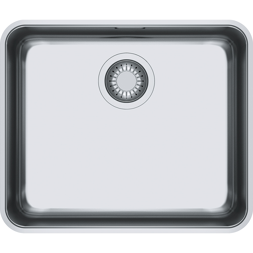 Кухонна мийка срібляста Franke Aton ANX 110-48 122.0204.649 (полірована)