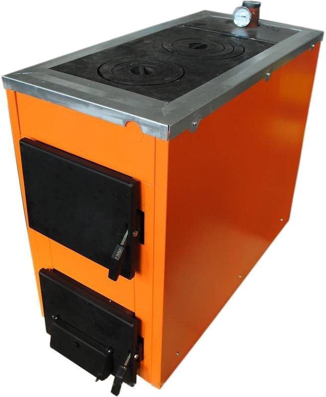 Твердотопливный котел Термо Бар АКТВ -20 с плитой (2 комф.) в интернет-магазине, главное фото
