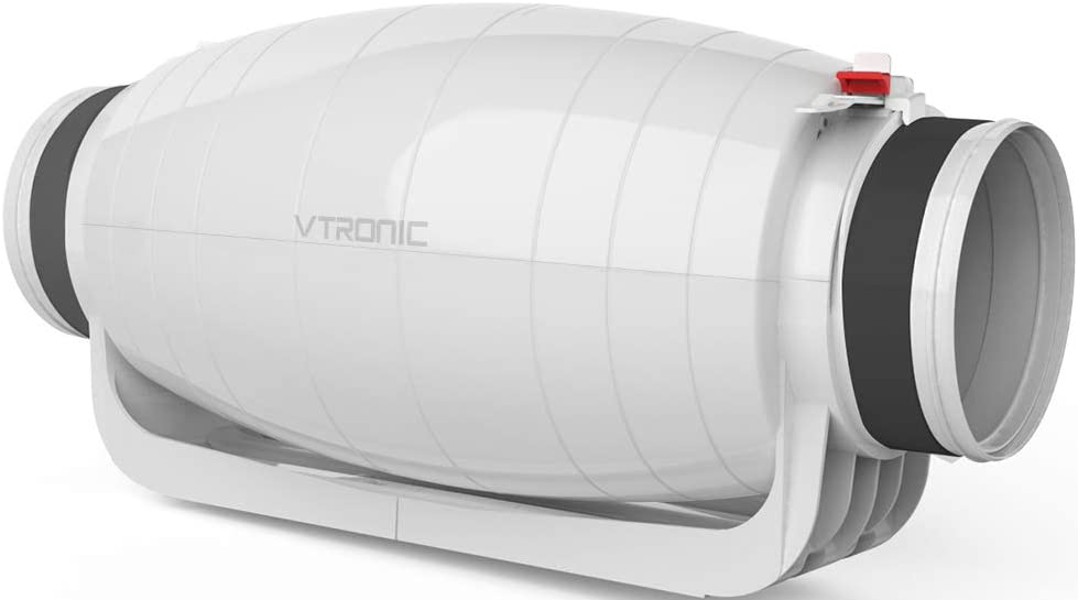 Тихий канальний вентилятор Vtronic W 150 S-01