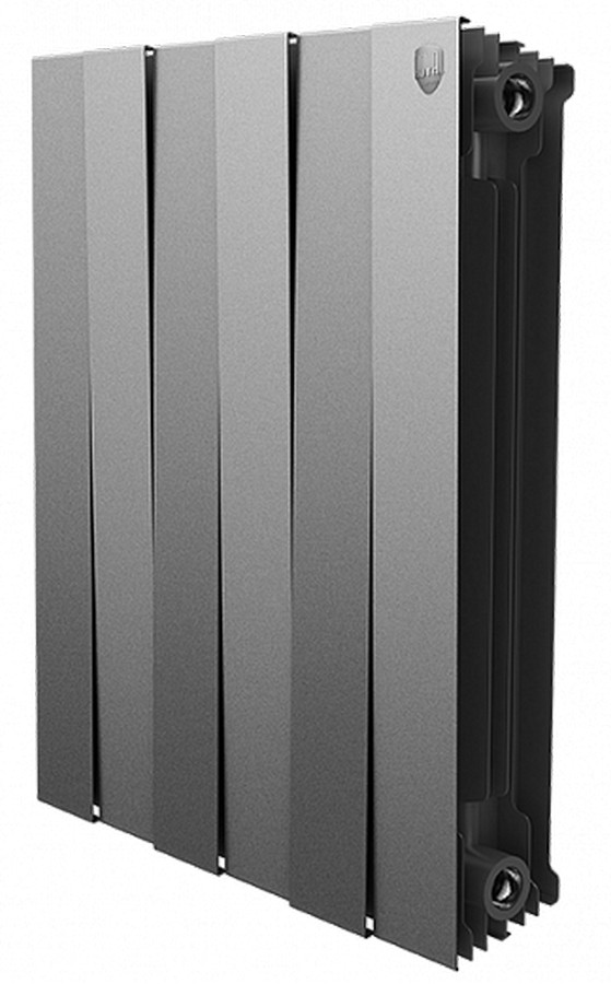 Радиатор для отопления Royal Thermo Piano Forte 500 серый 4 секции в интернет-магазине, главное фото