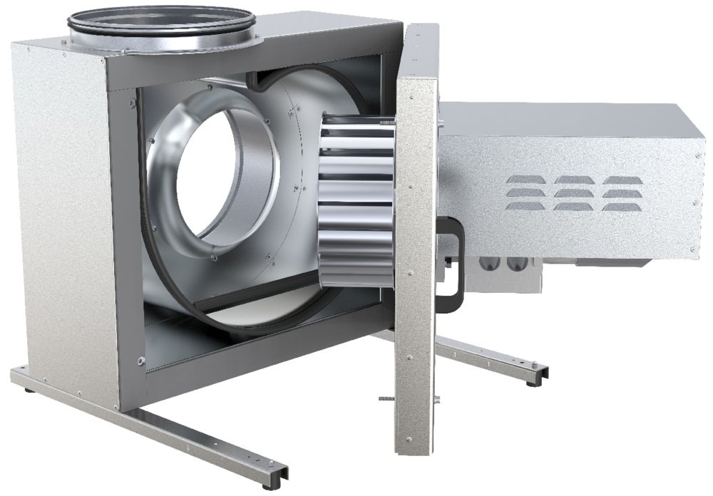 Характеристики кухонний вентилятор 250 мм Systemair KBT 250D4 IE2
