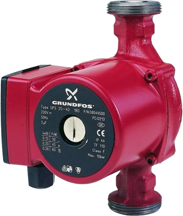 Циркуляційний насос для гарячої води Grundfos UPS 32-60 180 (98368440)