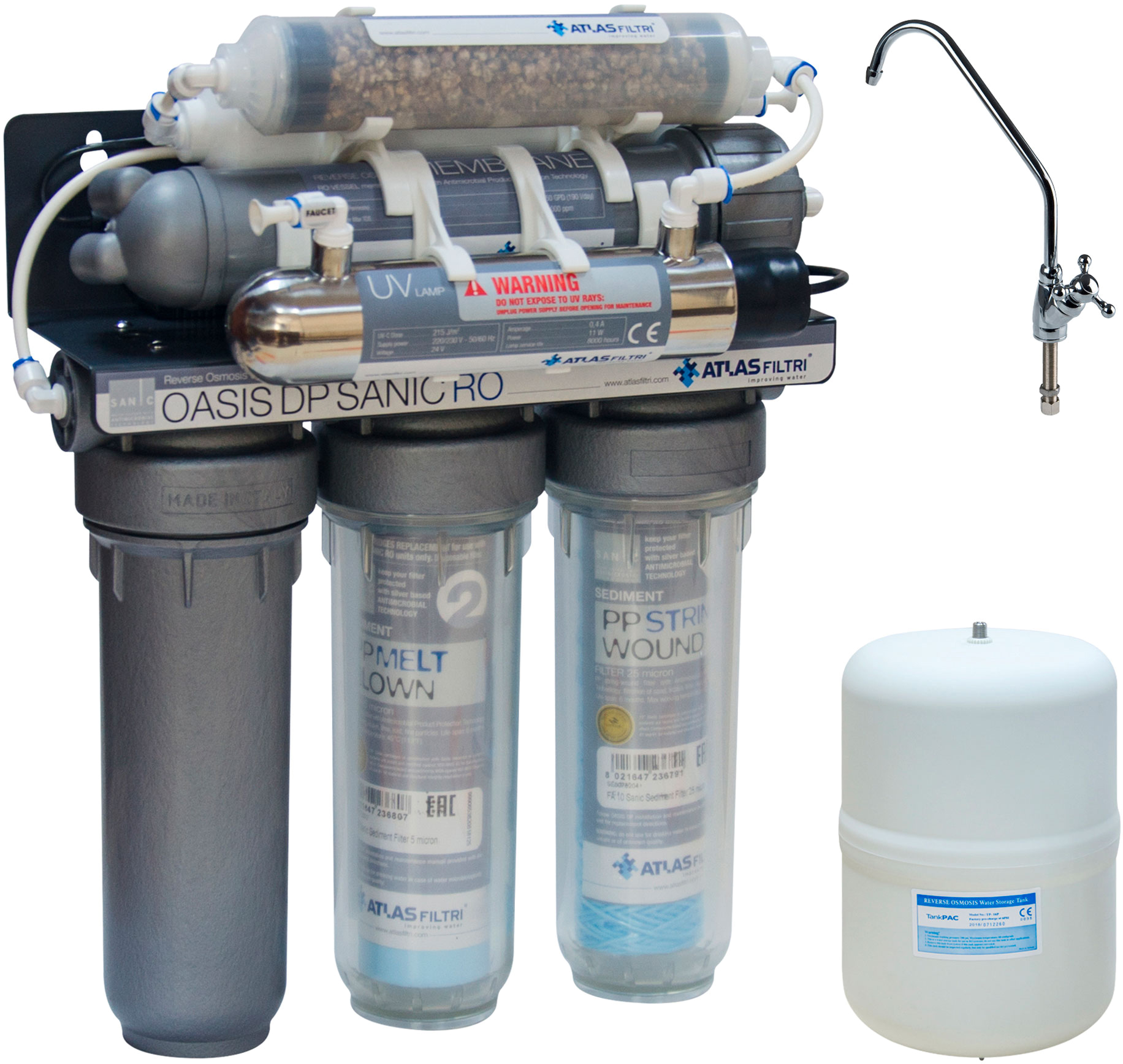 Фильтр для воды Atlas Filtri OASIS DP Sanic UV (SE6075332) в интернет-магазине, главное фото