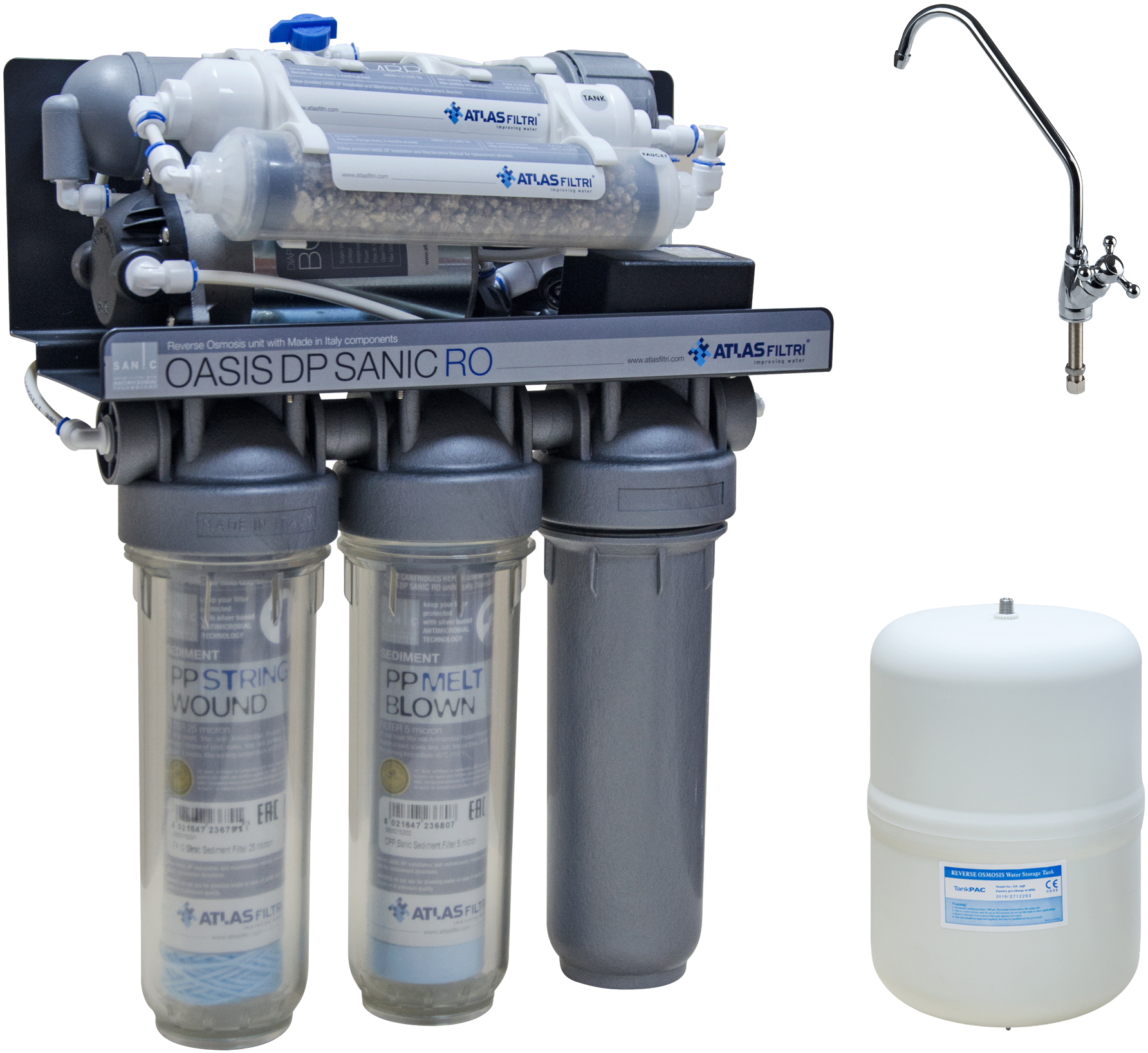 Фільтр Atlas Filtri для води Atlas Filtri OASIS DP Sanic PUMP-UV (SE6075342)