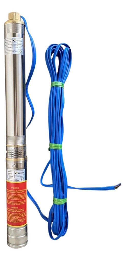 Характеристики скважинный насос Optima 3" 3SDm1.8/11 + кабель 15м