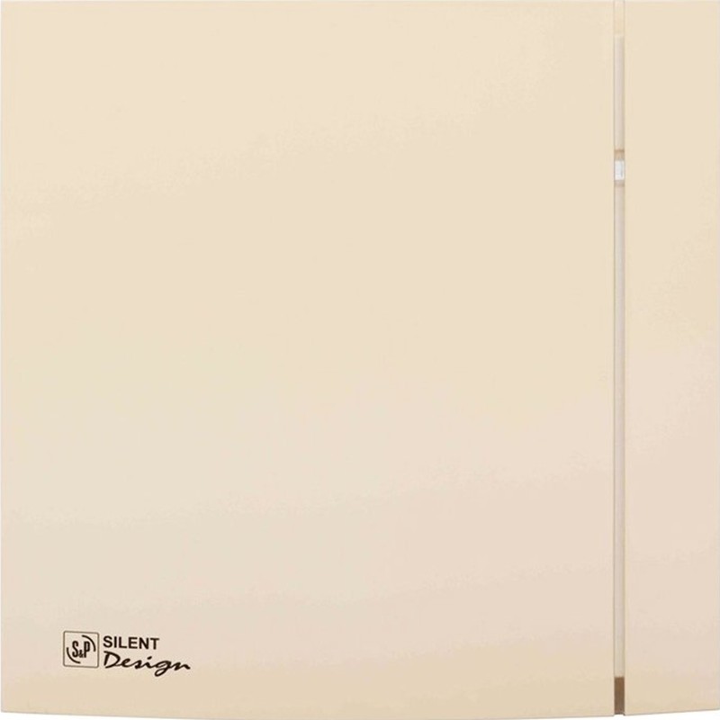 Бежевий витяжний вентилятор Soler&Palau Silent-100 CRZ Ivory Design-4C