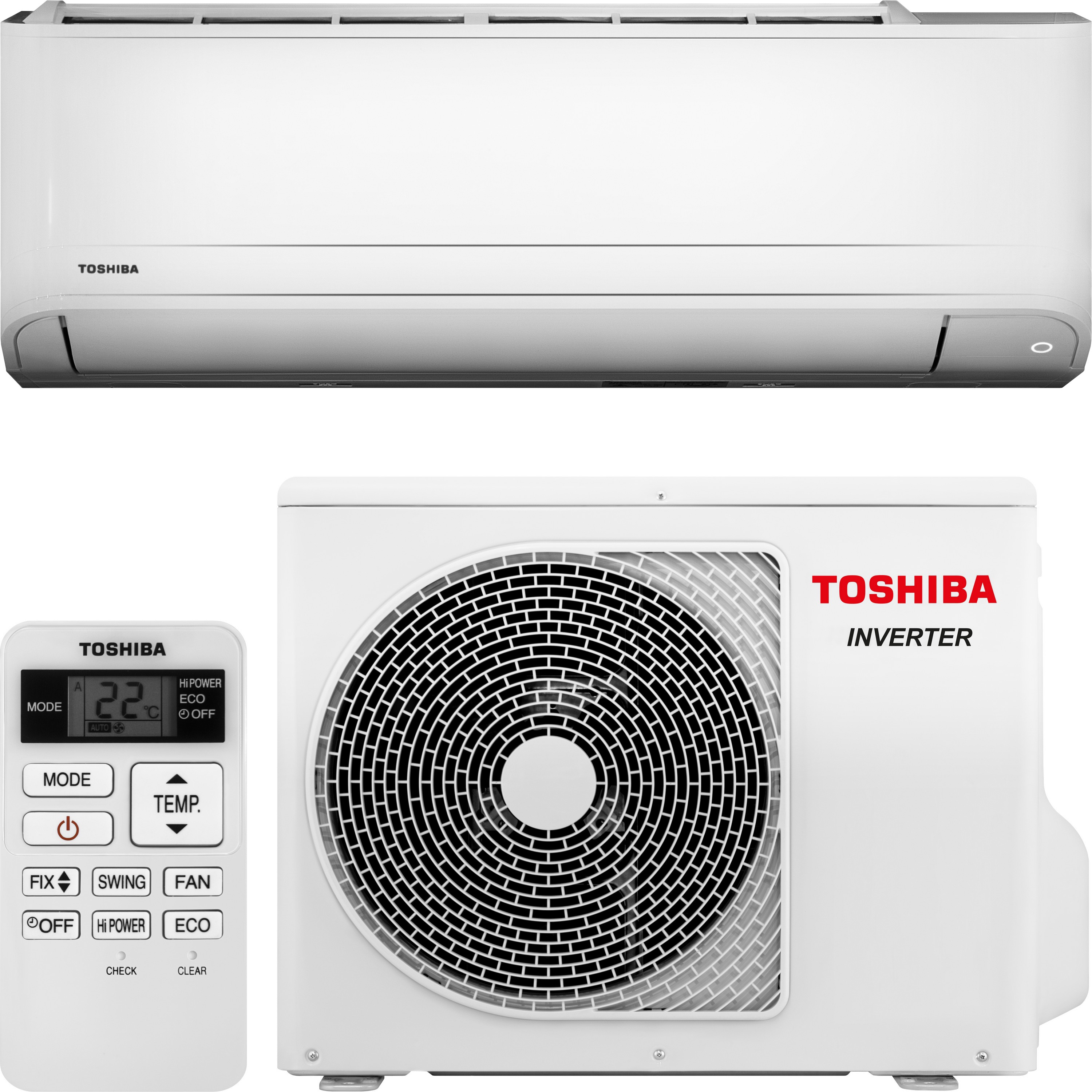 Кондиционер Toshiba с обогревом Toshiba RAS-13J2KVG-EE/RAS-13J2AVG-EE